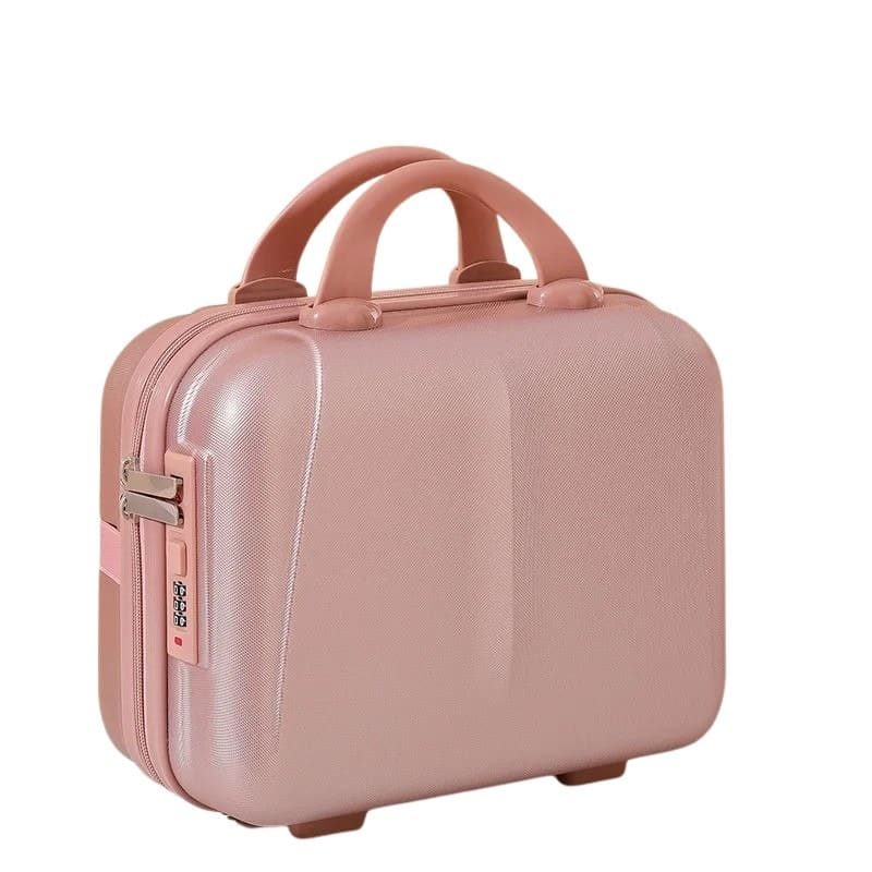 Vanity case rigide avec code rose