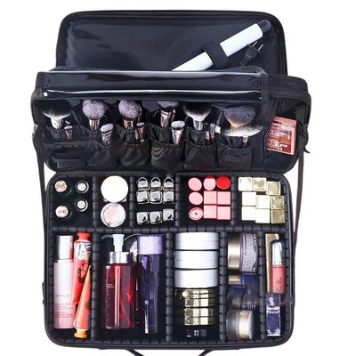 Vanity maquillage professionnel noir