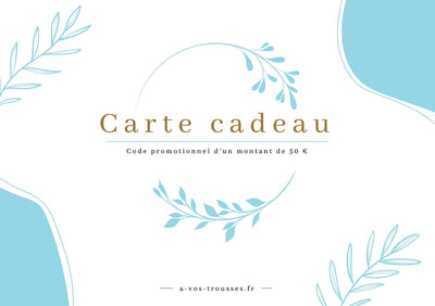 Carte cadeau 50 euros - À vos trousses