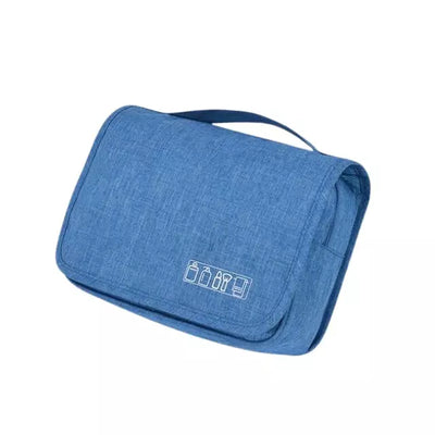 Grande trousse de toilette voyage bleu - À vos trousses