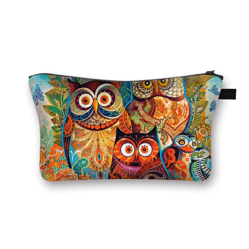 Trousse de toilette hibou variante 16 - À vos trousses