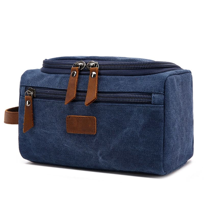 Trousse de toilette homme tendance bleu - À vos trousses