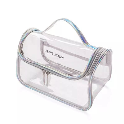 Trousse de toilette voyage avion blanc - À vos trousses